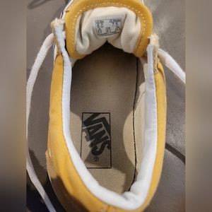 Yellow suede vans
